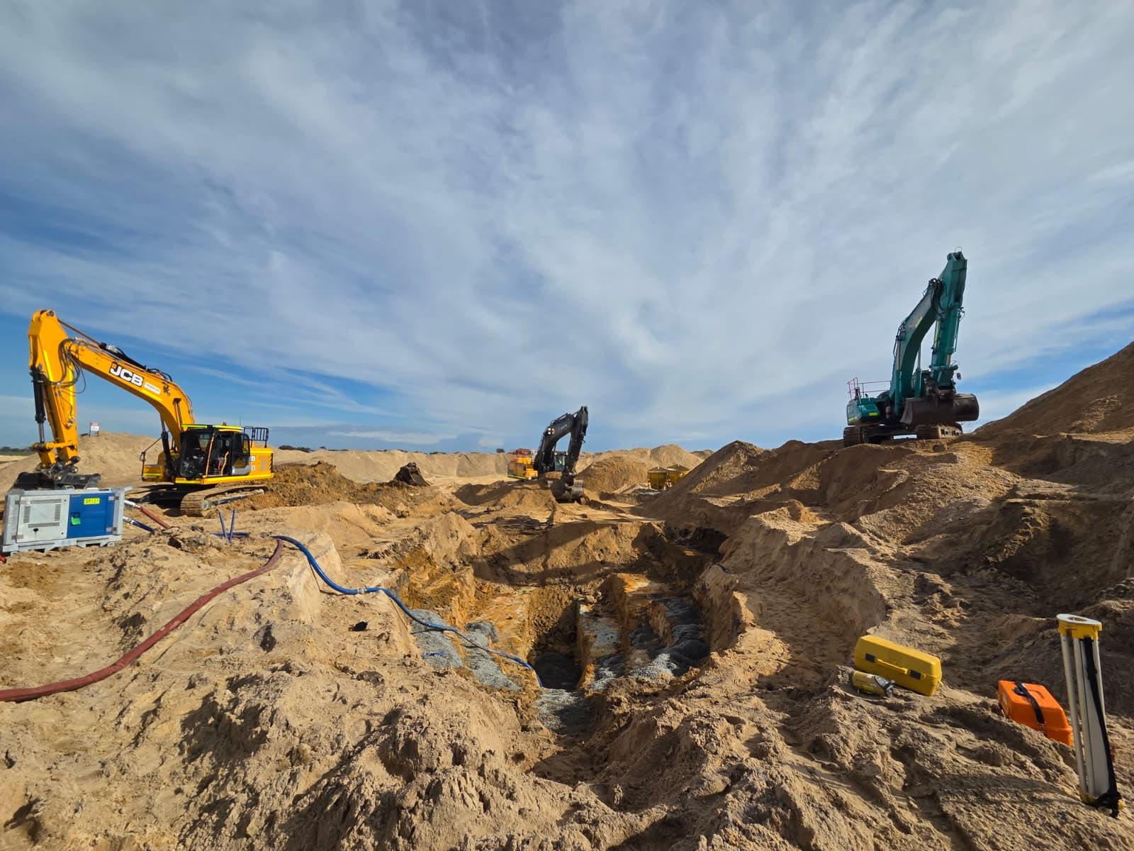 Surveyor supporting Perth construction survey works