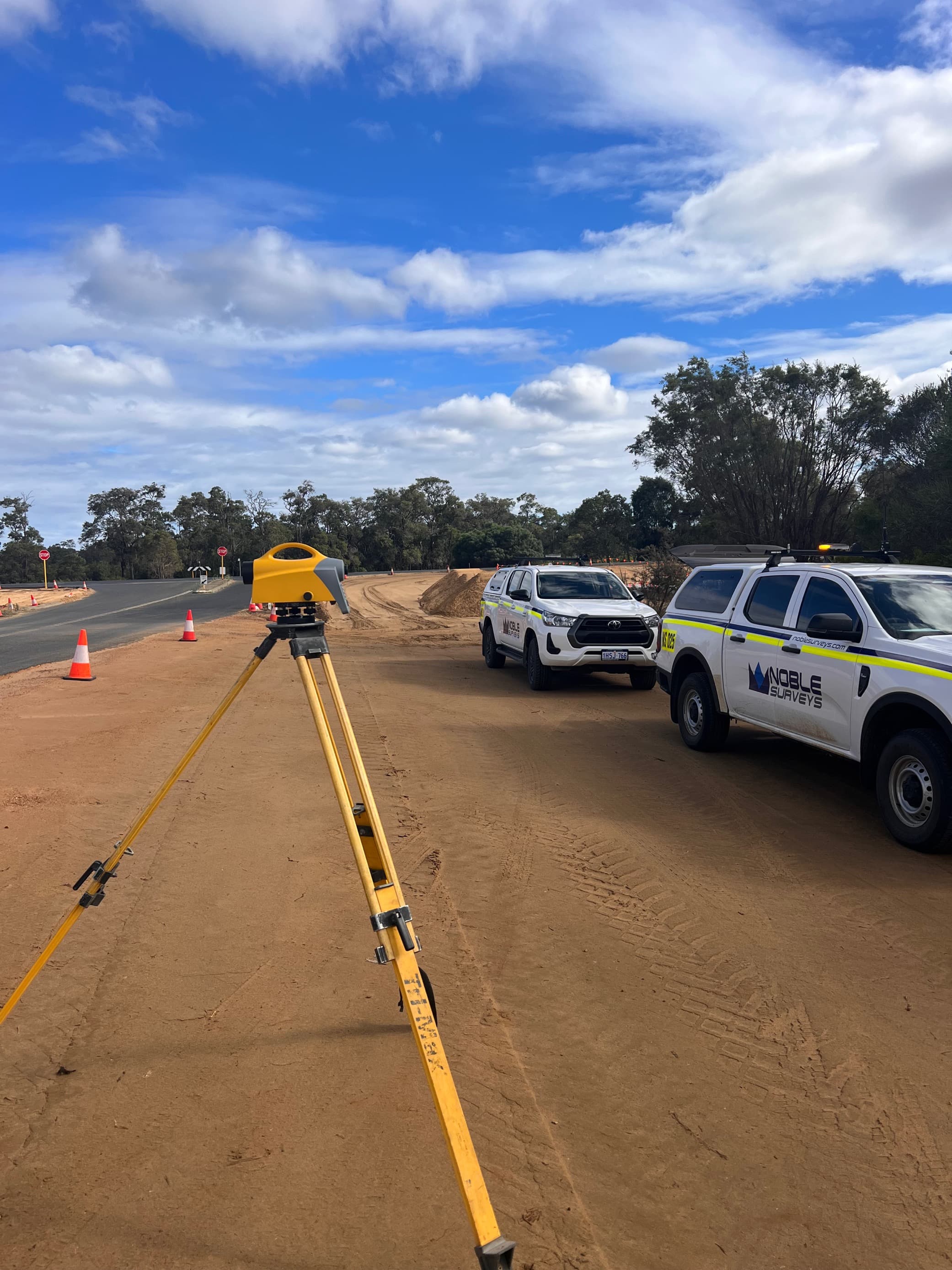 UAV capture for Bussell Highway road duplication