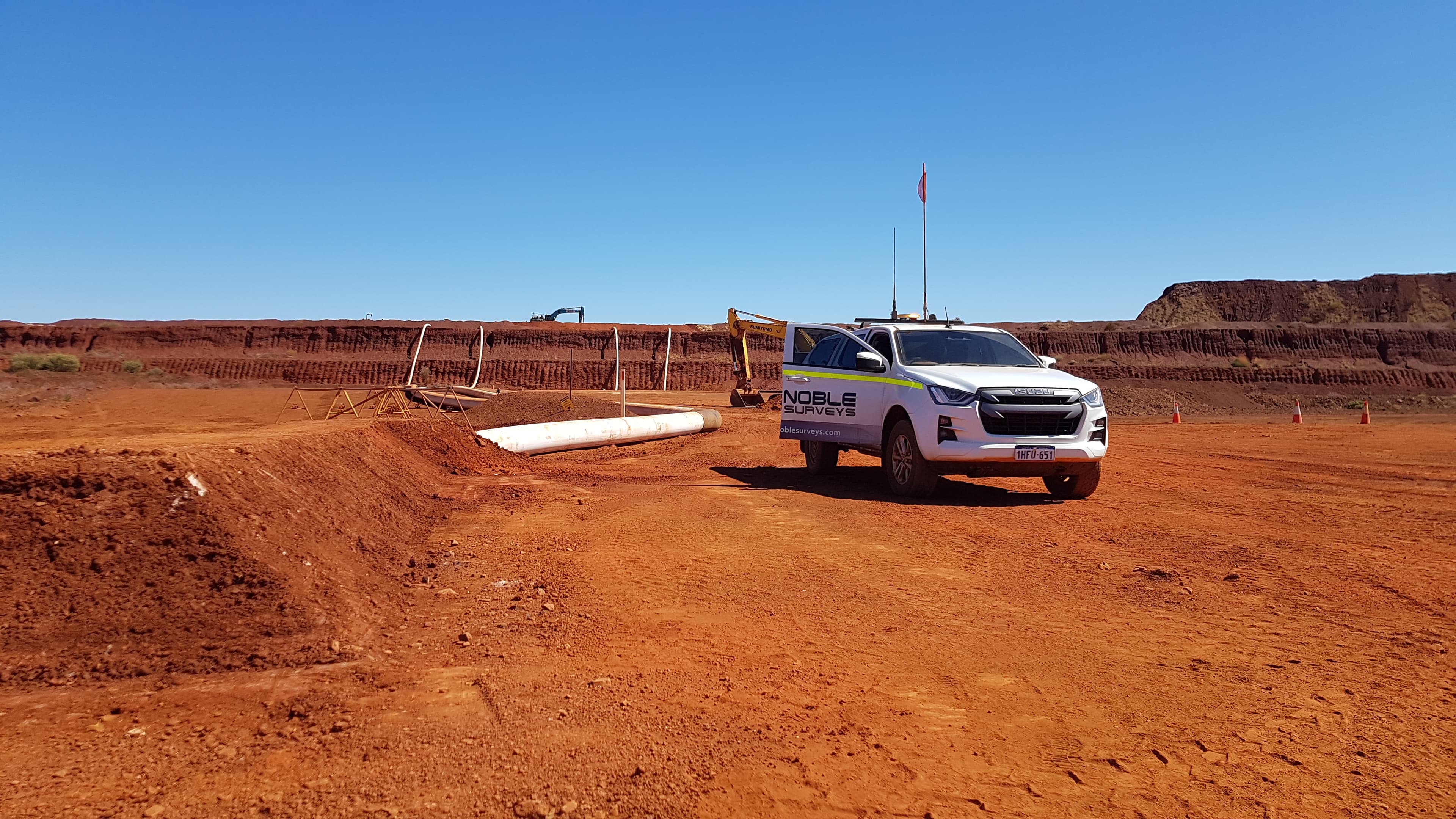 Bore survey and dewatering infrastructure support at Cloudbreak