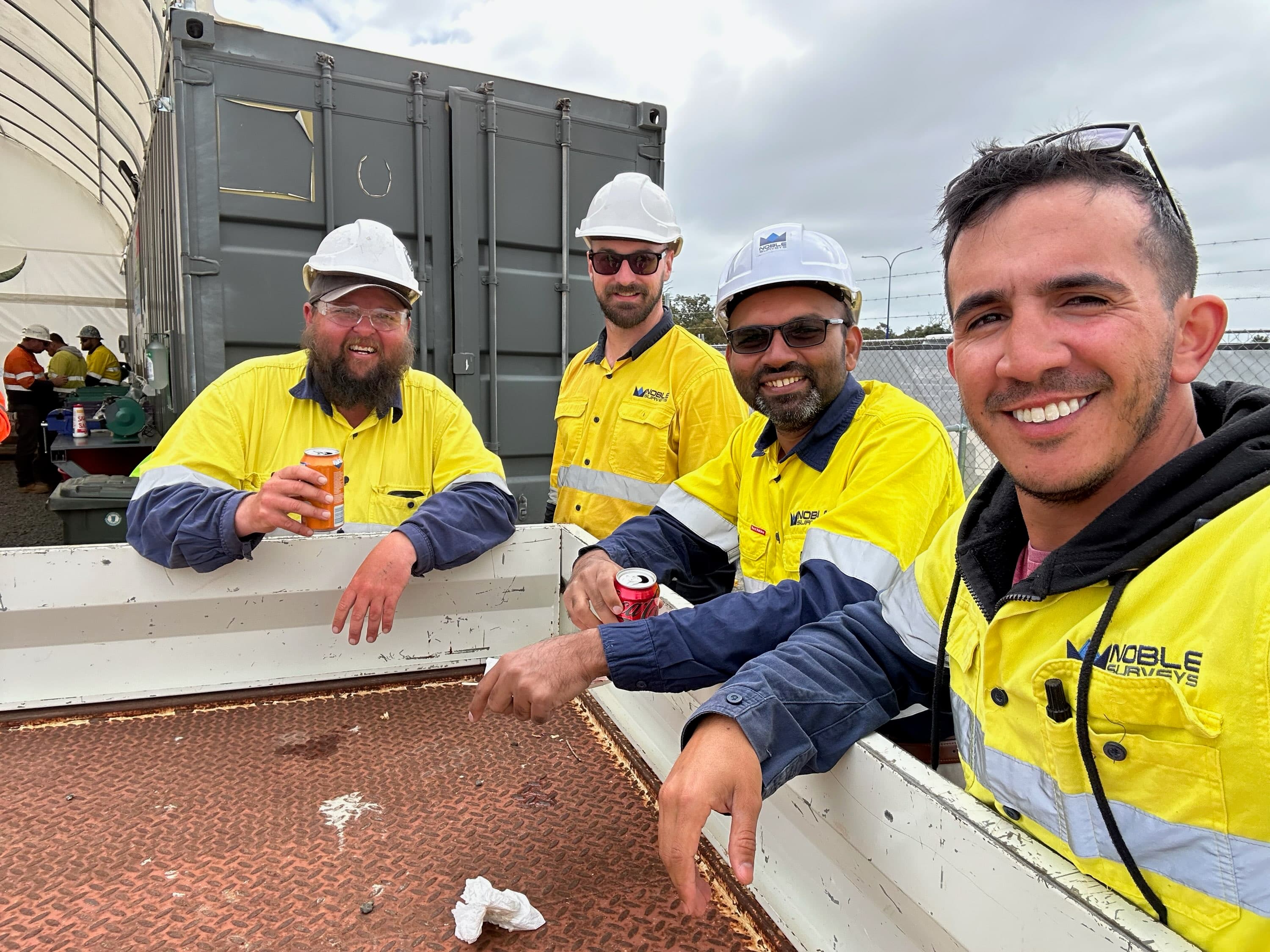 Building set-out for Paris Grove Accommodation Village