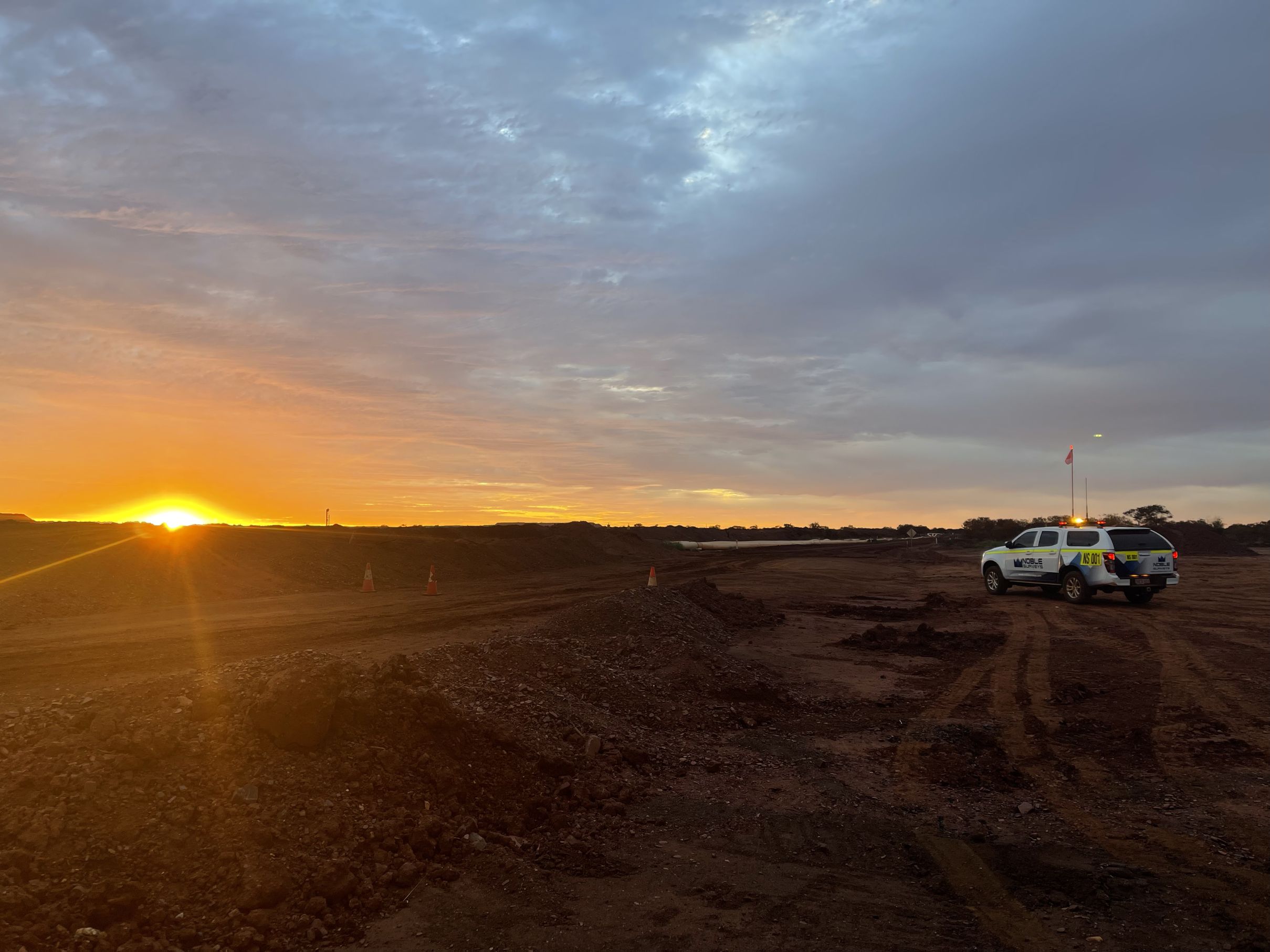 Cloudbreak Mine dewatering survey and GIS support