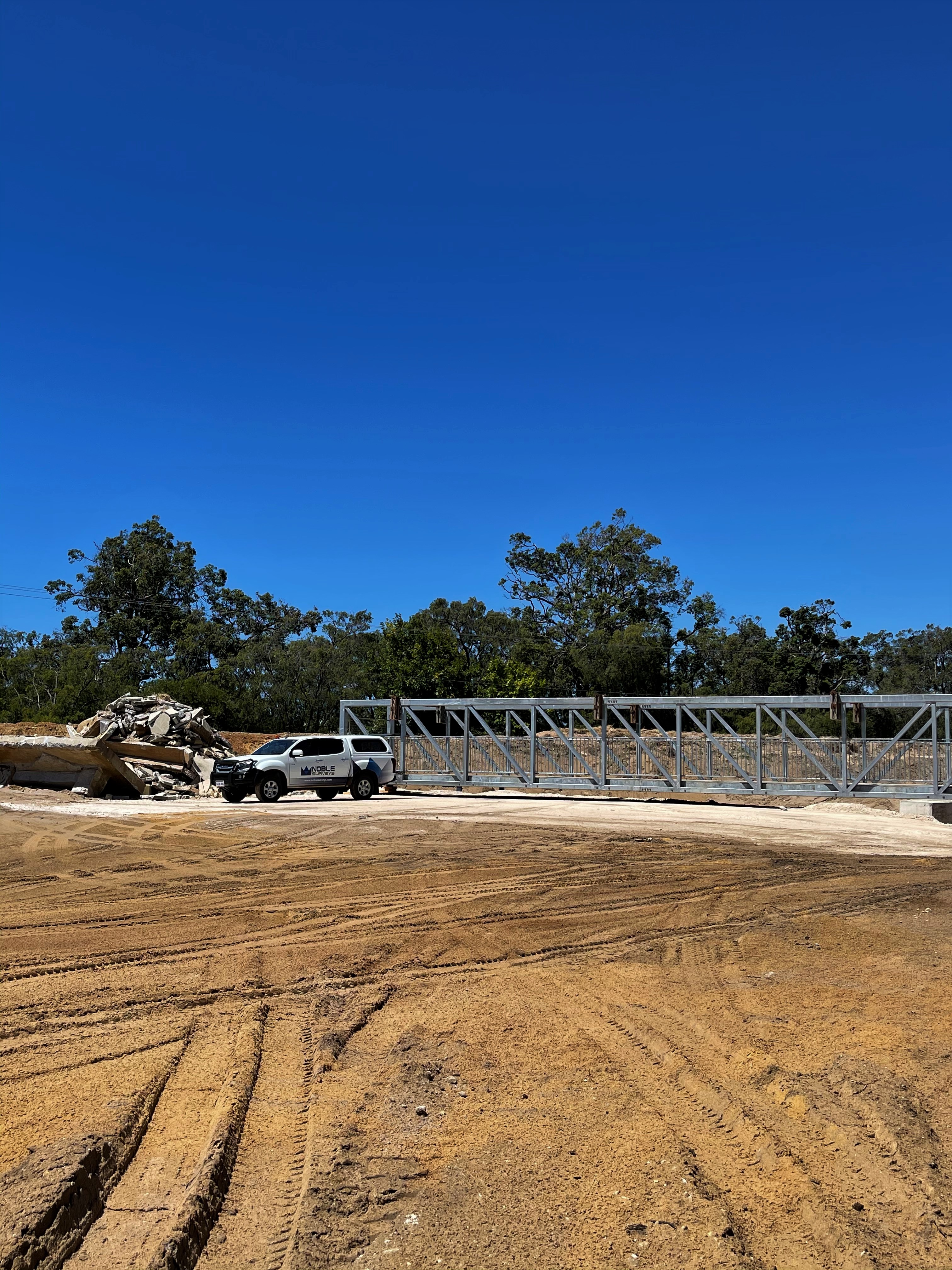 Vasse Diversion Drain Upgrade civil construction survey support